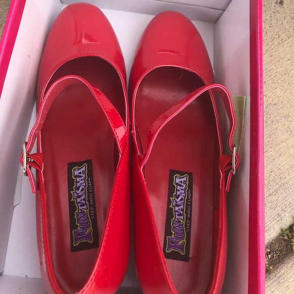 Funtasma | Shoes | Red Velma Heels 